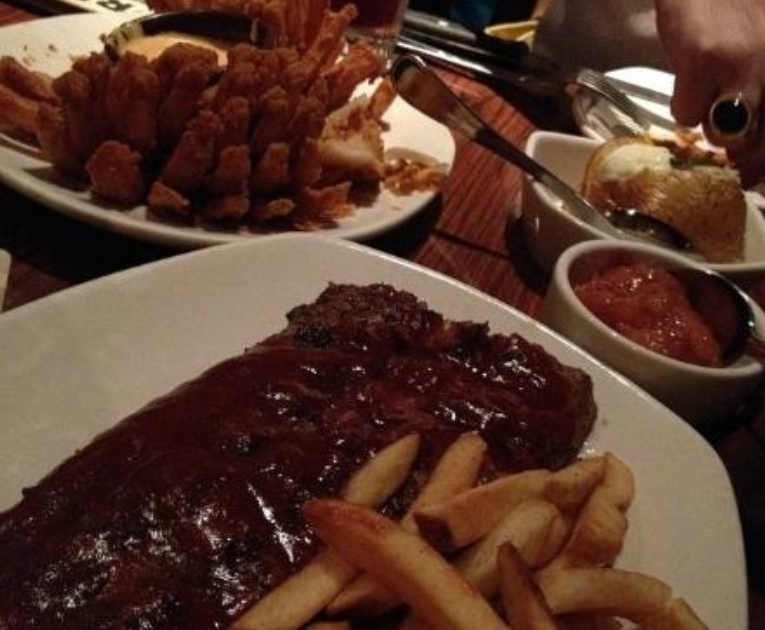 Jantar no Outback